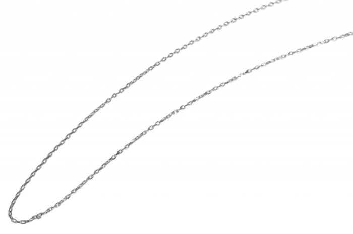 Echtsilber Halskette aus 925/- Sterling Silber, Panzermuster, Breite 0,5 mm, ... - Image 2