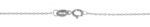 Echtsilber Halskette aus 925/- Sterling Silber, Panzermuster, Breite 0,5 mm, ... - Image 3