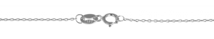 Echtsilber Halskette aus 925/- Sterling Silber, Panzermuster, Breite 0,5 mm, ... - Image 3