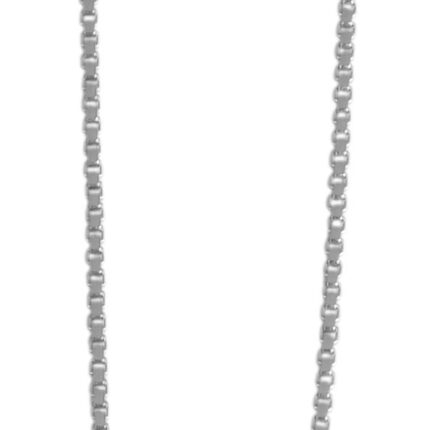 925/- Echt Silber Halskette "Samir", 925/rhodiniert