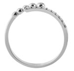 925/- Echt Silber Ring "Airin" mit Zirkoniabesatz, 925/rhodiniert - Image 3