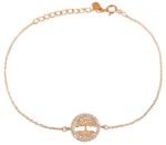 925/- Echt Silber Armband "Bina", Lebensbaum, Zirkoniabesatz - Image 6
