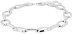 925/- Echt Silber Armband "Giada", 18 + 3 cm, rhodiniert