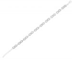 925/- Echt Silber Infinity-Armband "Milana", 18 + 3 cm, rhodiniert - Image 2
