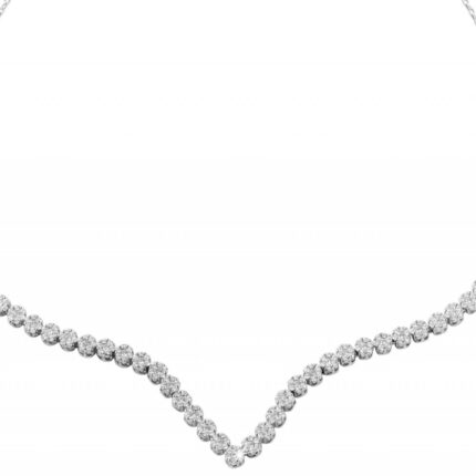 925/- Echt Silber Kette "Danjana" (42+3cm) 925/rhodiniert