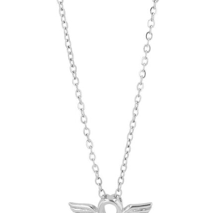 925/- Echt Silber Kette mit Anhänger "Chase", rhodiniert