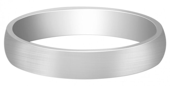 925/- Echt Silber Partnerring "Phille" für Herren, rhodiniert - Image 3