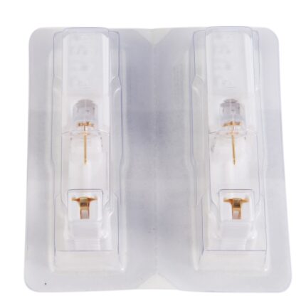Premium Erstohrstecker, Blume, vergoldet