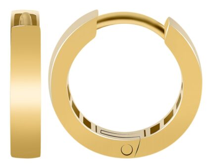 333/- Gold Klapp-Creolen Caria, Gelbgold, 8 Karat