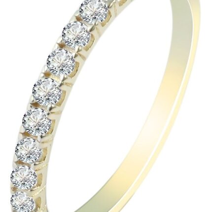 333/- Gold Ring "Alison" mit Zirkoniabesatz, Gelbgold, 8 Karat