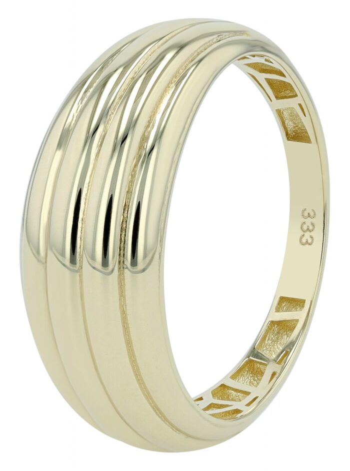 333/- Gold Ring "Samina", 8 Karat, Gelbgold - Image 1