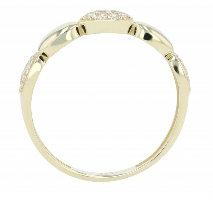 333/- Gold Ring "Nia" mit Zirkonia, 8 Karat, Gelbgold - Image 2