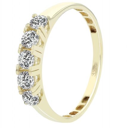 333/- Gold Ring "Bedelia", 8 Karat, Gelbgold