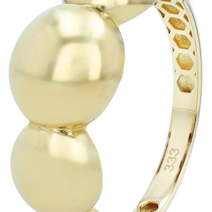 333/- Gold Ring "Nala", 8 Karat, Goldfarbig