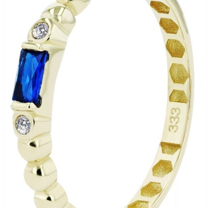 333/- Gold Ring "Petrea" mit Zirkonia, 8 Karat, Goldfarbig