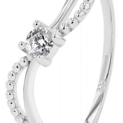 333/- Gold Ring "Celestine" , 8 Karat, Weißgold