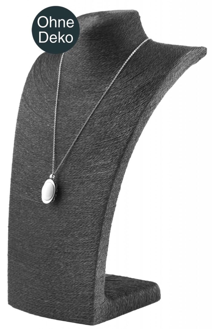 Büste, Bastfaser, 36 cm x 23 cm - Image 3