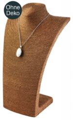 Büste, Bastfaser, 36 cm x 23 cm - Image 9