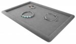 Vorlagetablett, Samt bezogen, 32,5 x 22 x 1,5 cm - Image 2