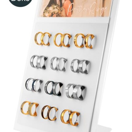 Ringdisplay für Partnerringe, 26,5 x 17,5 x 9 cm