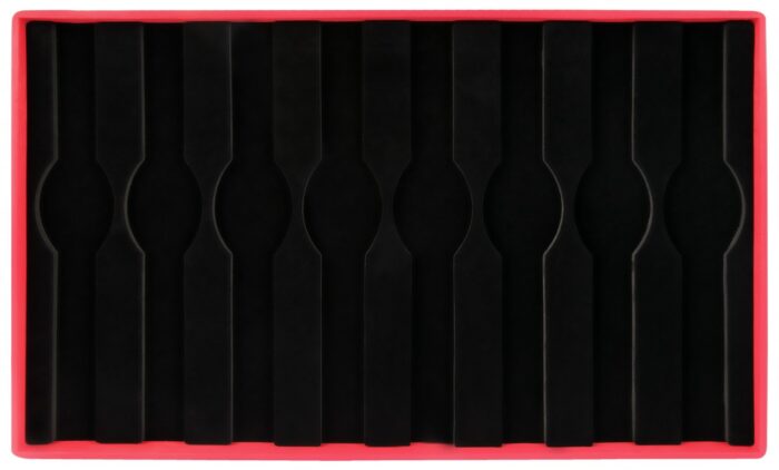 Uhrentablett für 8 Uhren, 26,7 cm x 44 cm x 2,7 cm - Image 3