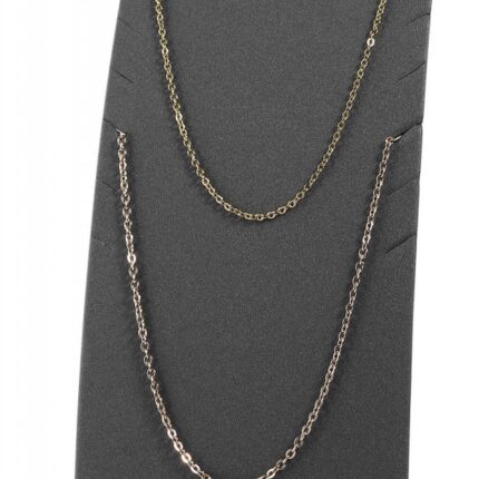 Aufsteller für Ketten oder Armbänder, PU-bezogen, 18,5 x 7,5 x 6,5 cm