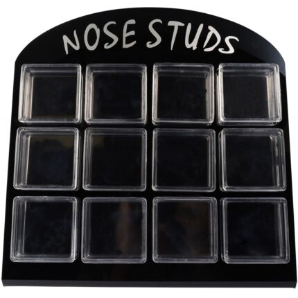 Display für Nasen Piercing (für 12 Boxen)