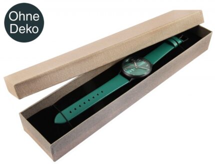 Uhrenbox, Pappe, VE 6, 30 cm x 6,5 cm x 3,5 cm
