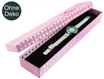 Uhrenbox, Pappe, VE 6, 30 cm x 6,5 cm x 3,5 cm