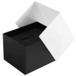 Kunststoff-Uhrenbox, Klappdeckel, VE 12, 9,9 cm x 8,1 cm x 6,8 cm - Image 4