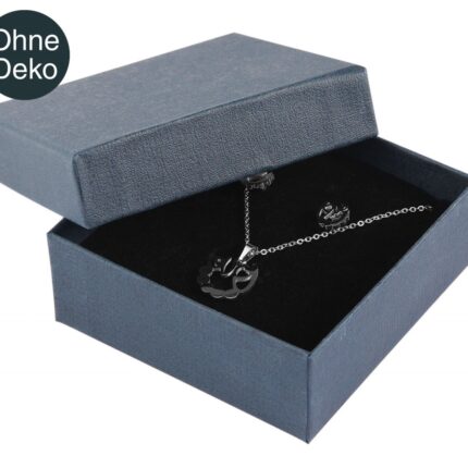 Schmuckbox, Pappe, VE 12, 9 cm x 9 cm x 3,5 cm