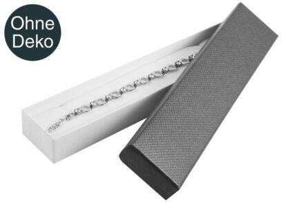 Schmuckverpackung, VE 12, Maße: 21,5 x 4,5 x 2,5 cm