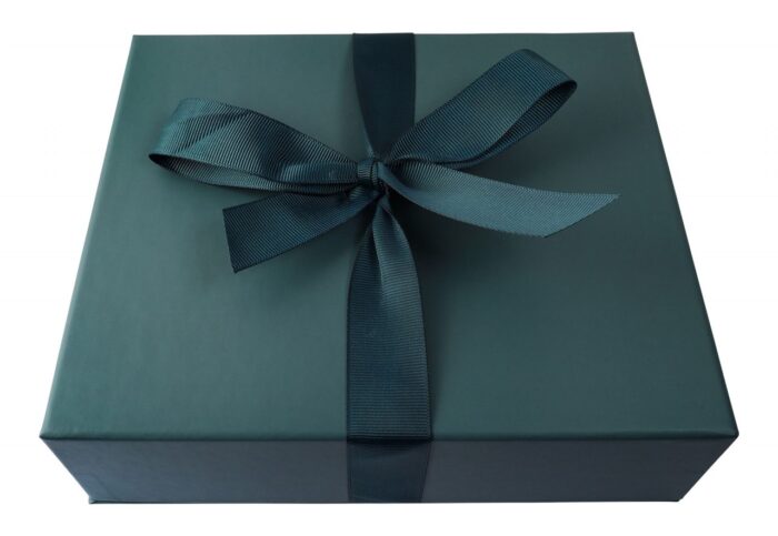 Elegante Schmuckbox mit Schleife, 18 x 21 x 6 cm - Image 1
