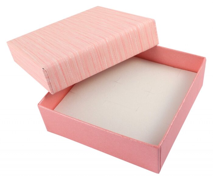 Papp Schmuckboxen, rosa - Image 3