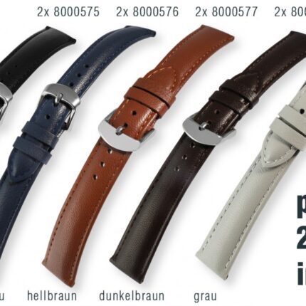Uhrenarmbänder im 10er Set