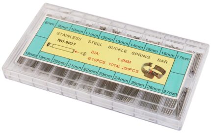Nietstifte Sortiment, Edelstahl, 20 Größen, 8 mm - 27 mm, Ø 1,2 mm, 200 Stück