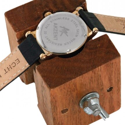 Gehäusehalter aus Holz, auch für Chronographen geeignet