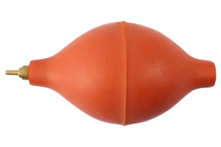 Staubbläser aus Gummi, Ø 5,8 cm, Länge 11,9 cm