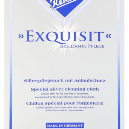 Exquisit Silberpflegetuch mit Anlaufschutz, 35 cm x 30 cm