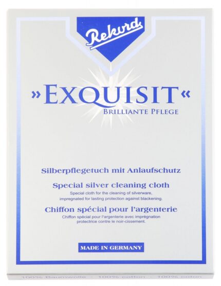 Exquisit Silberpflegetuch mit Anlaufschutz, 35 cm x 30 cm