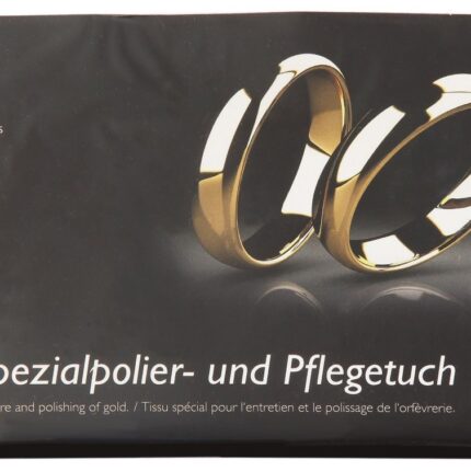 Gold Spezialpolier- und Pflegetuch, 24 x 30 cm