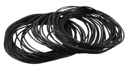 Dichtungsringe für Gehäuseböden, Kautschuk, schwarz, Stärken 6 mm/8 mm, versc...