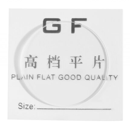 Mineralglas für Uhren, flach, Stärke 1,5 mm, Ø 27 mm - 42 mm
