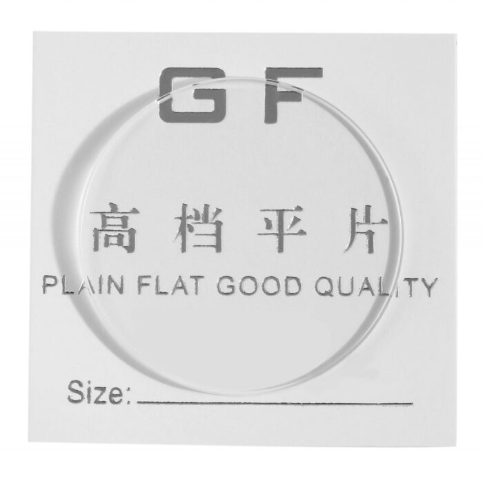 Mineralglas für Uhren, flach, Stärke 2 mm, Ø 21,5 mm - 45 mm - Image 1