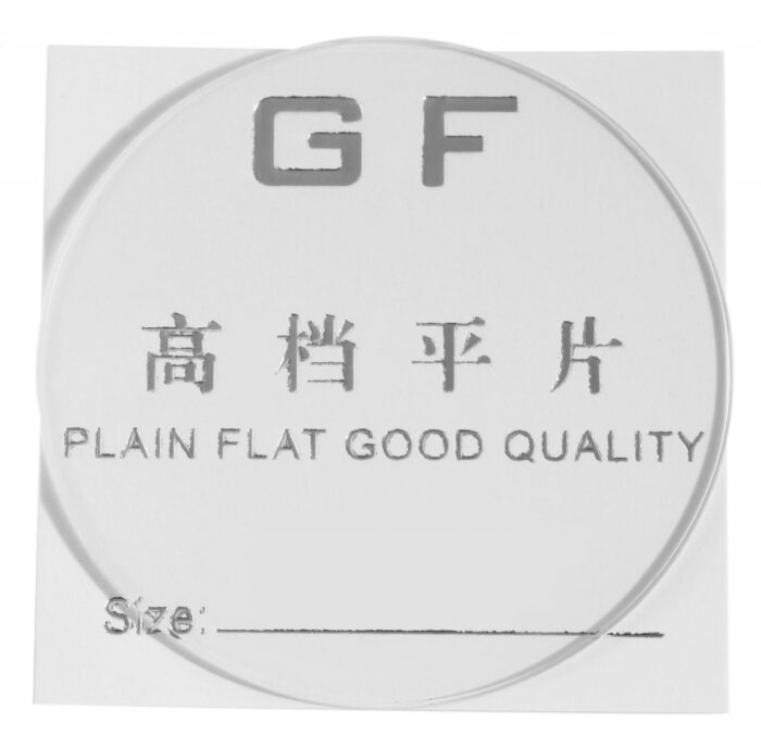 Mineralglas für Uhren, flach, Stärke 2 mm, Ø 21,5 mm - 45 mm - Image 2