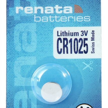 Renata Lithium Batterie, 3V , (Li/Mn02) CR1025 - CR2477
