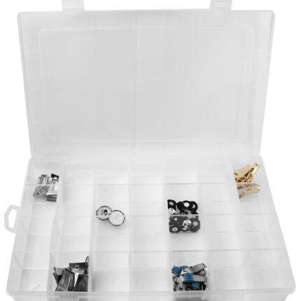 Sortierbox mit 28 Fächern (ohne Deko)