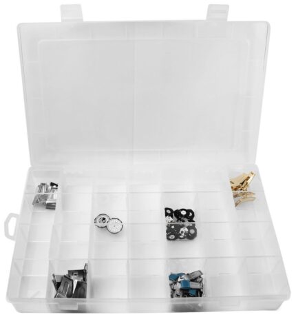 Sortierbox mit 28 Fächern (ohne Deko)