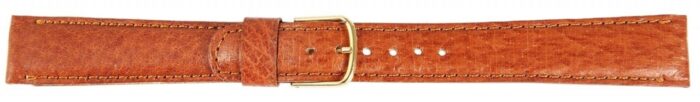 Echtleder-Uhrenarmband, hellbraun, 17 mm - Image 5