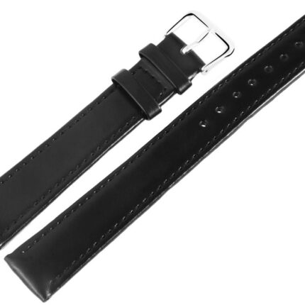 Echtleder-Uhrenarmbandset, XL, VE 6, schwarz, 10 - 24 mm